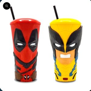Wolverine & Deadpool limited edition cups. Brand 🆕.